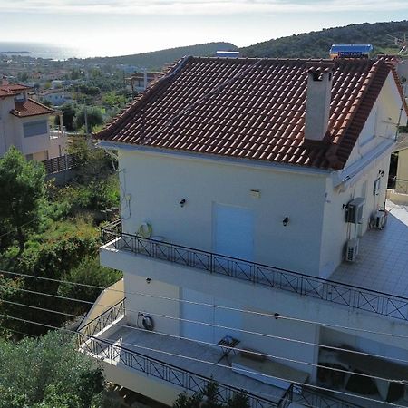 Beautiful Maisonette With A View To The Mountains And The Sea Agia Marina  Exterior photo