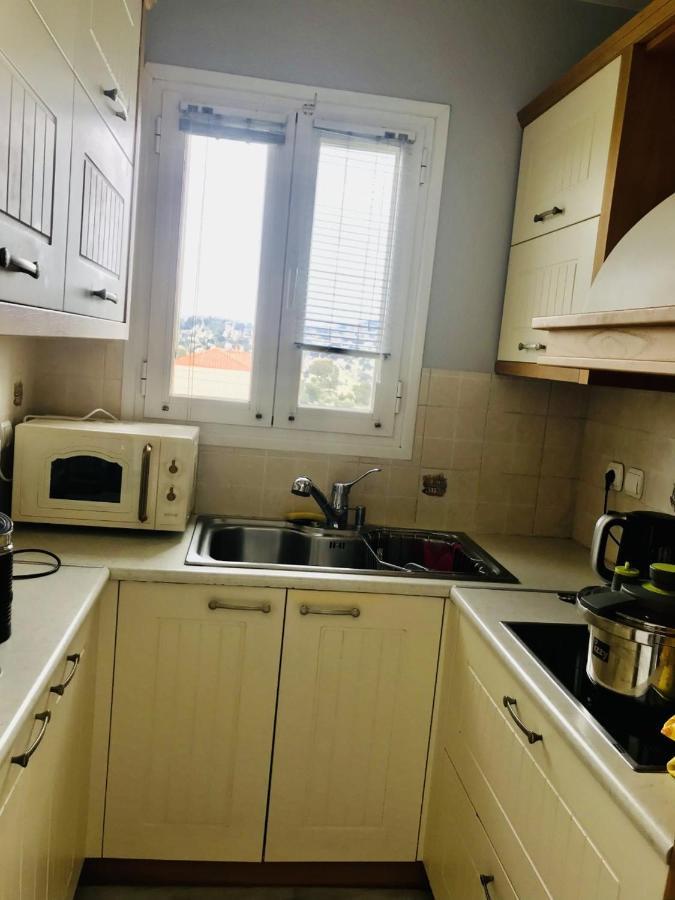 Beautiful Maisonette With A View To The Mountains And The Sea Agia Marina  Exterior photo