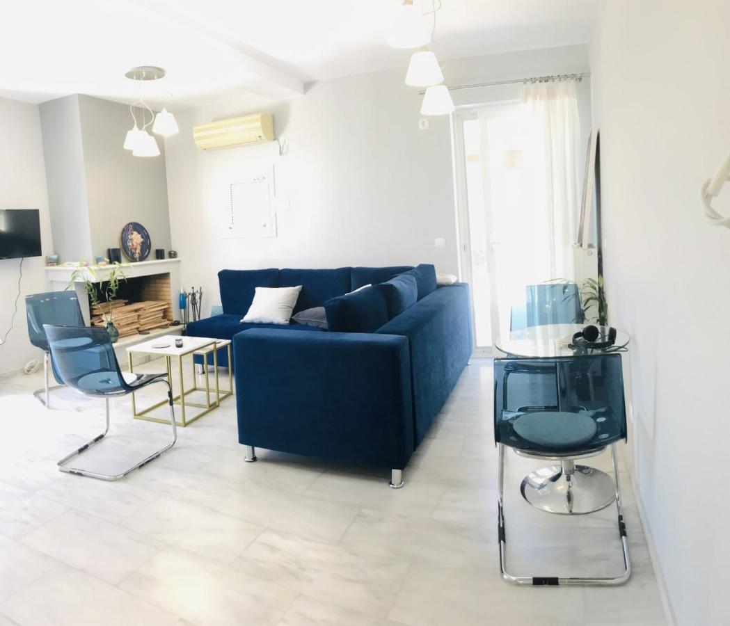 Beautiful Maisonette With A View To The Mountains And The Sea Agia Marina  Exterior photo