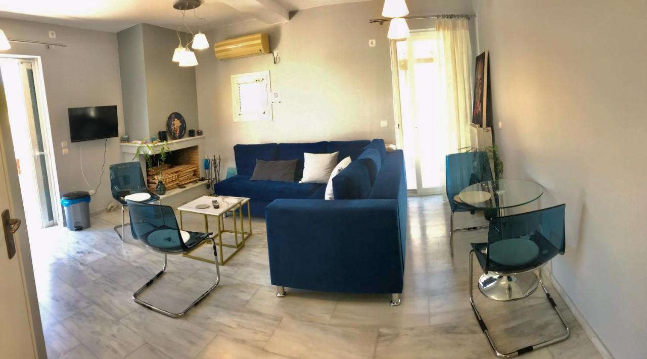 Beautiful Maisonette With A View To The Mountains And The Sea Agia Marina  Exterior photo