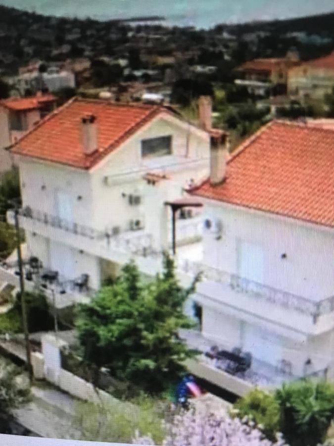Beautiful Maisonette With A View To The Mountains And The Sea Agia Marina  Exterior photo